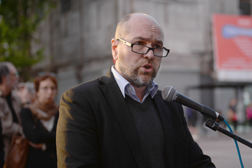 Nicolás Pons en su intervención.