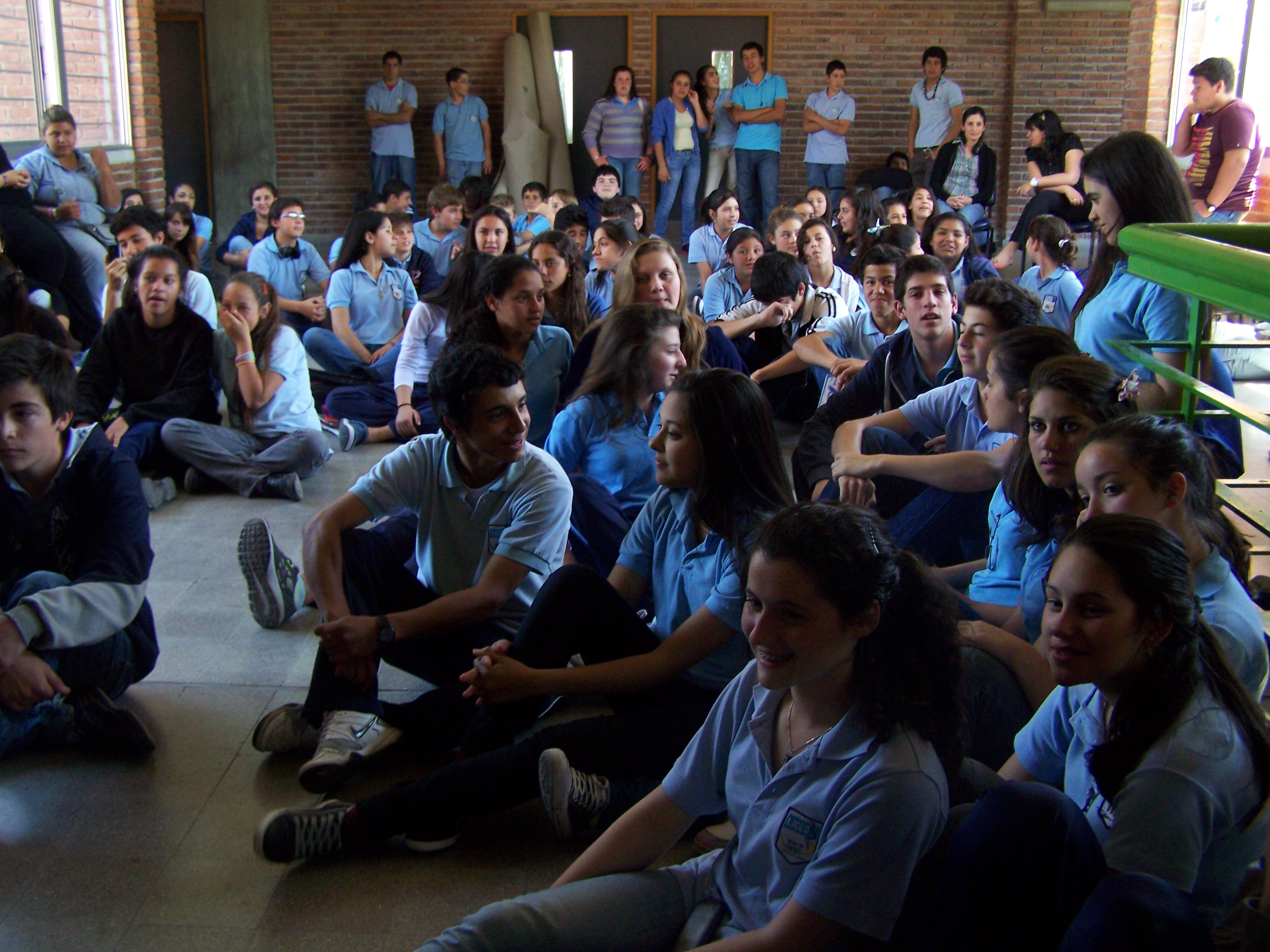 Estudiantes de liceos de Treinta y Tres