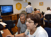 Alumnos participando de Taller en UTU calle Sarandí