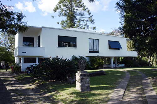 Fachada del chalet Las Nubes