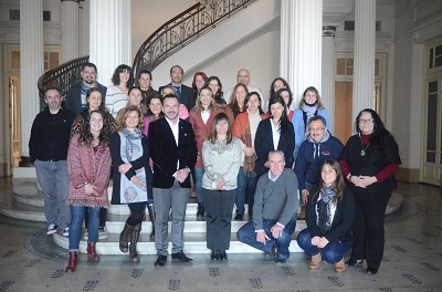 Grupo participante de los talleres del Crespial